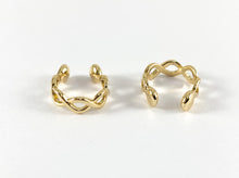 Load image into Gallery viewer, Real Gold/Silver 18K Plated Infinity Ear Cuffs Over Brass (No Piercing!!) 10PCS
