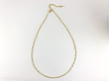 Load image into Gallery viewer, Delicate Gold Plated Dainty Minimalist Link Necklace 10PCS
