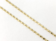 Load image into Gallery viewer, Delicate Gold Plated Dainty Minimalist Flat Link Necklace 10PCS
