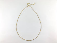 Cargar imagen en el visor de la galería, Delicado collar de eslabones minimalista delicado chapado en oro, 10 piezas
