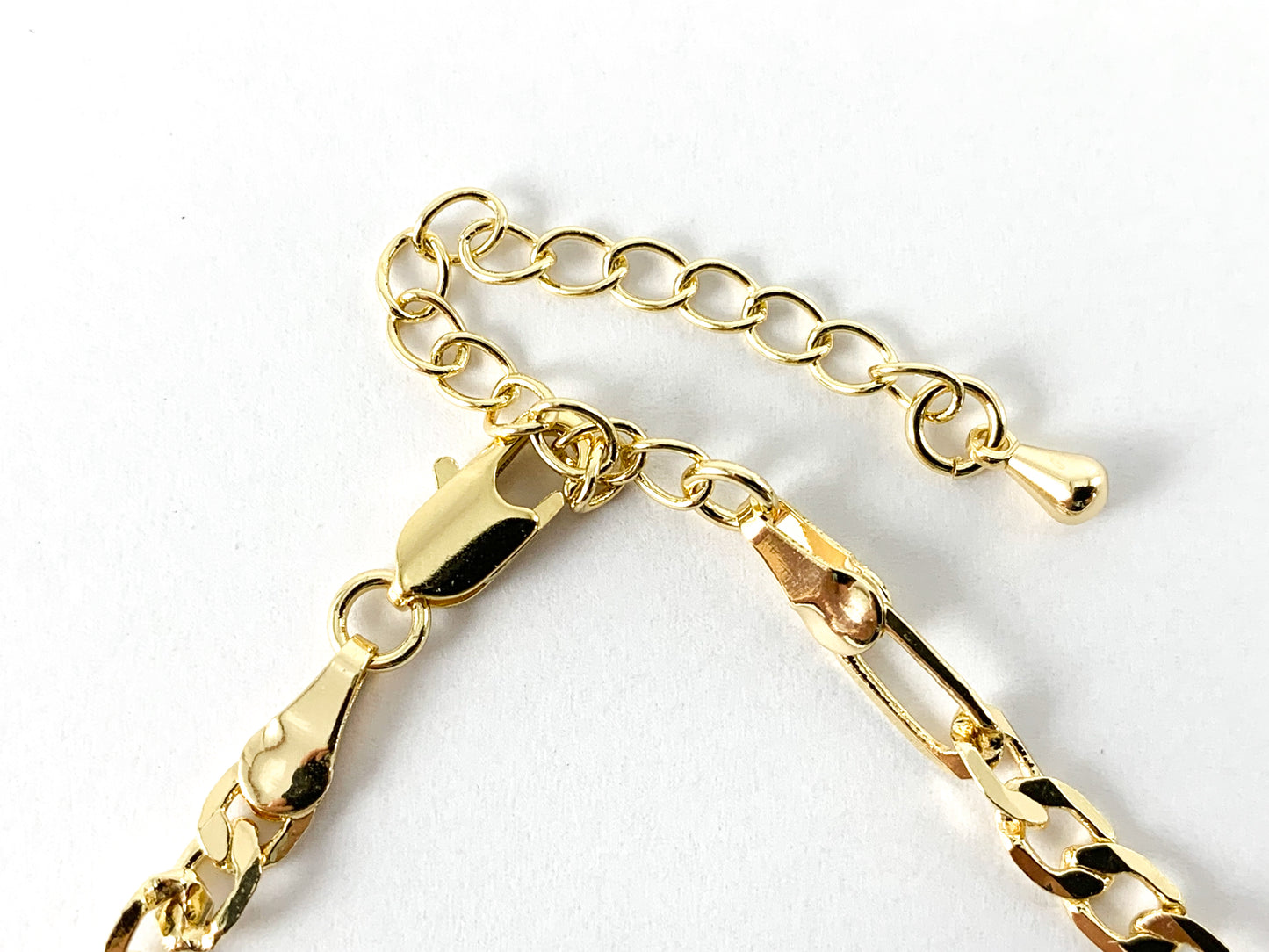 Delicate Gold Plated Dainty Flexible Minimalist Necklace 10PCS