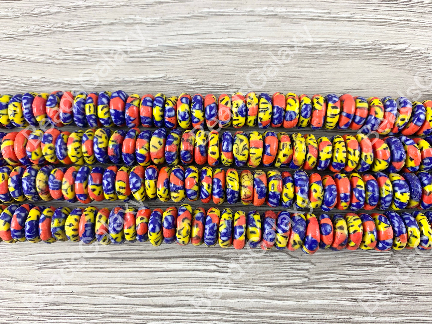 Handmade Recycled Sankas Glass Beads From Ghana Africa