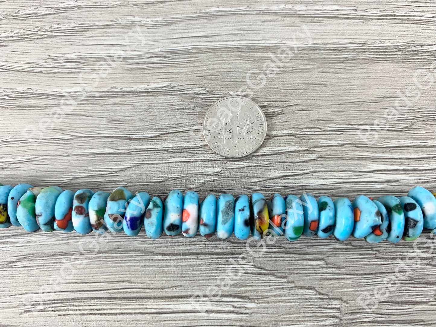 Handmade Recycled Sankas Glass Beads From Ghana Africa