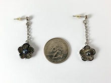 Load image into Gallery viewer, Flower Shell Pendant &amp; Earrings with Freshwater Pearls
