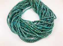 Load image into Gallery viewer, Guaranteed 100% Genuine Natural Turquoise 4mm Round Beads Natural Mineral Authentic Gemstone Beads Around 15-16&quot; *See Description for detail
