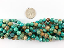 Load image into Gallery viewer, Guaranteed 100% Genuine Natural Turquoise 6mm Round Beads Natural Mineral Authentic Gemstone Beads Around 15-16&quot; *See Description for detail
