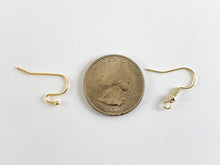 Load image into Gallery viewer, Real Gold 18K Plated Brass Earring Hook 95-100PCS
