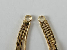 Load image into Gallery viewer, Real 18K Gold/Platinum Plated Tassel Over Copper 6PCS
