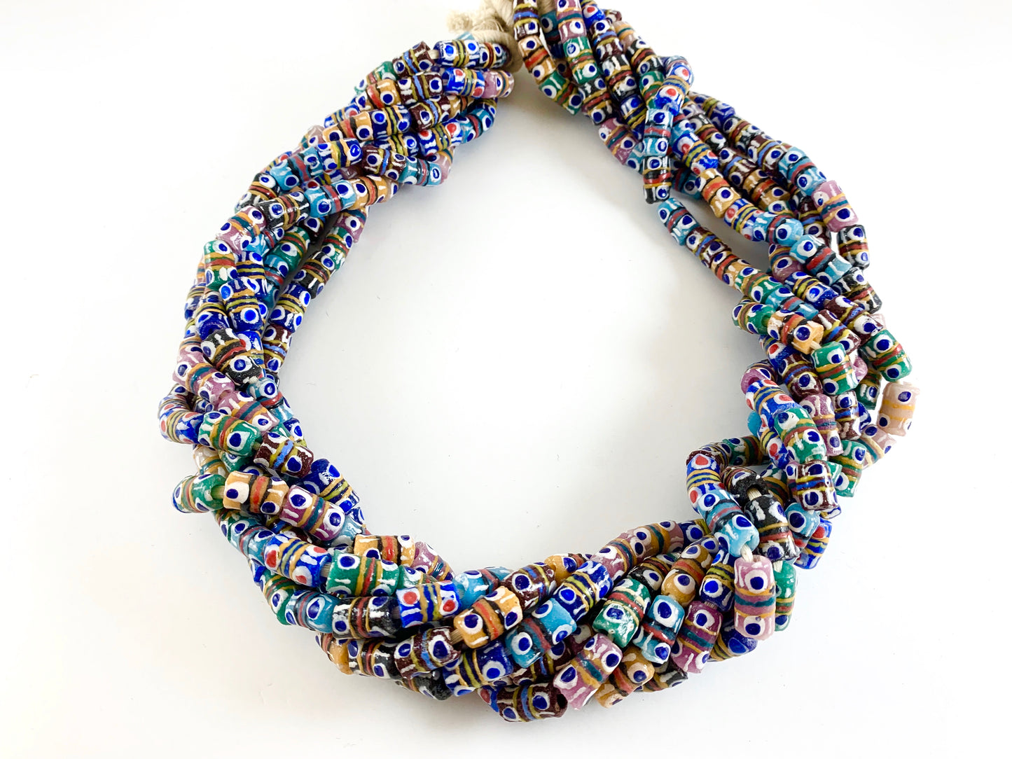 Handmade Sea Glass Krobo Beads From Ghana Africa