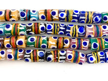 Load image into Gallery viewer, Handmade Sea Glass Krobo Beads From Ghana Africa
