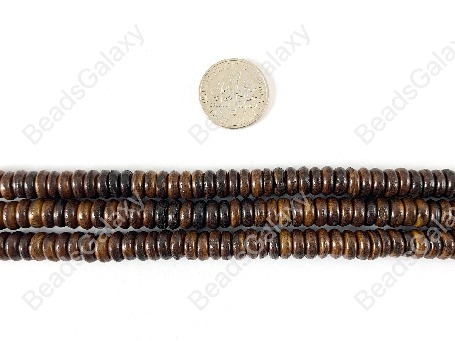 Bone Rondelle Spacer Beads From Africa