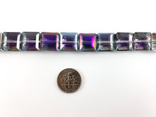 Load image into Gallery viewer, Faceted Shiny 13mm Glass Square Crystal Strands
