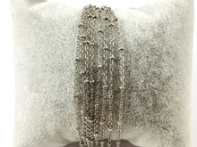 Load image into Gallery viewer, Dainty Nugget Satellite Chain in Gunmetal, Silver, Bronze, Gold
