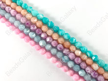 Load image into Gallery viewer, Handcut Dyed Jade Gemstones Starcut Faceted Natural Gemstone Beads Around 15&quot;
