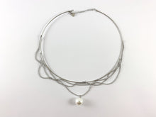 Load image into Gallery viewer, Delicate 18K Gold/Platinum Plated Dainty Minimalist Fancy Pearl Choker
