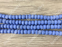 Load image into Gallery viewer, Handmade Periwinkle Sankas Glass Beads From Ghana Africa
