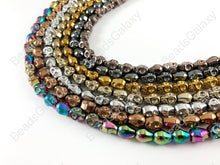 Load image into Gallery viewer, Hematite Skull Beads Around 15&quot;-16&quot;
