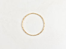 Load image into Gallery viewer, Real 18K Gold Plated Hammered Etched 30mm Circles Over Brass 10pcs
