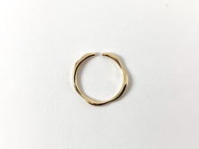 Load image into Gallery viewer, 18K Gold Plated Copper Plain Wavy Band Dainty Adjustable Ring 6pcs
